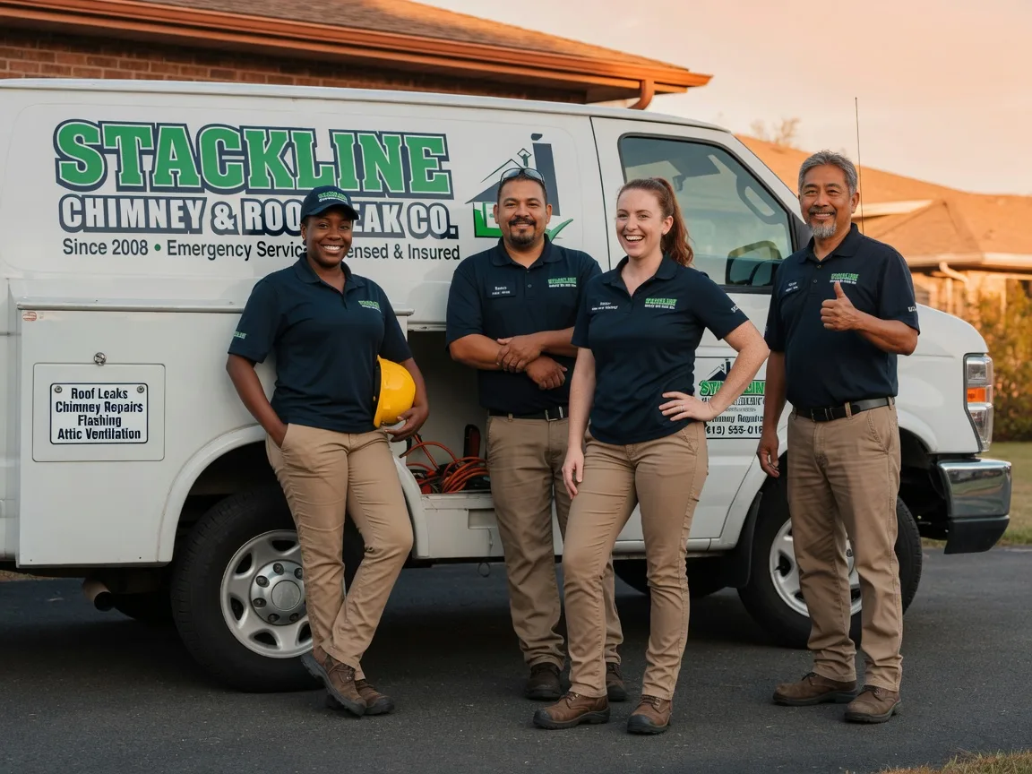 Chimney flashing repair company in Matlock, WA